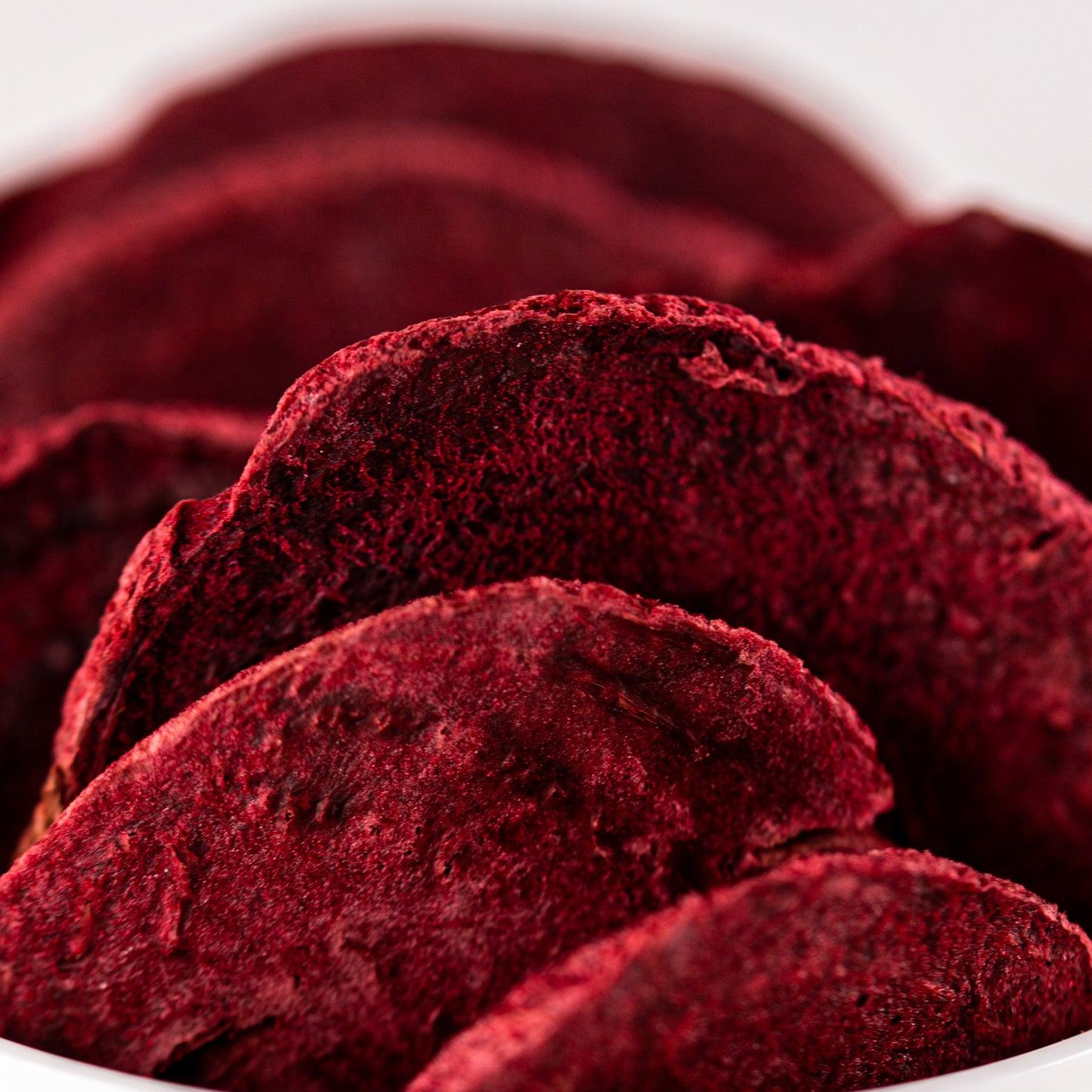 Freeze Dried Pickled Beetroot Chips