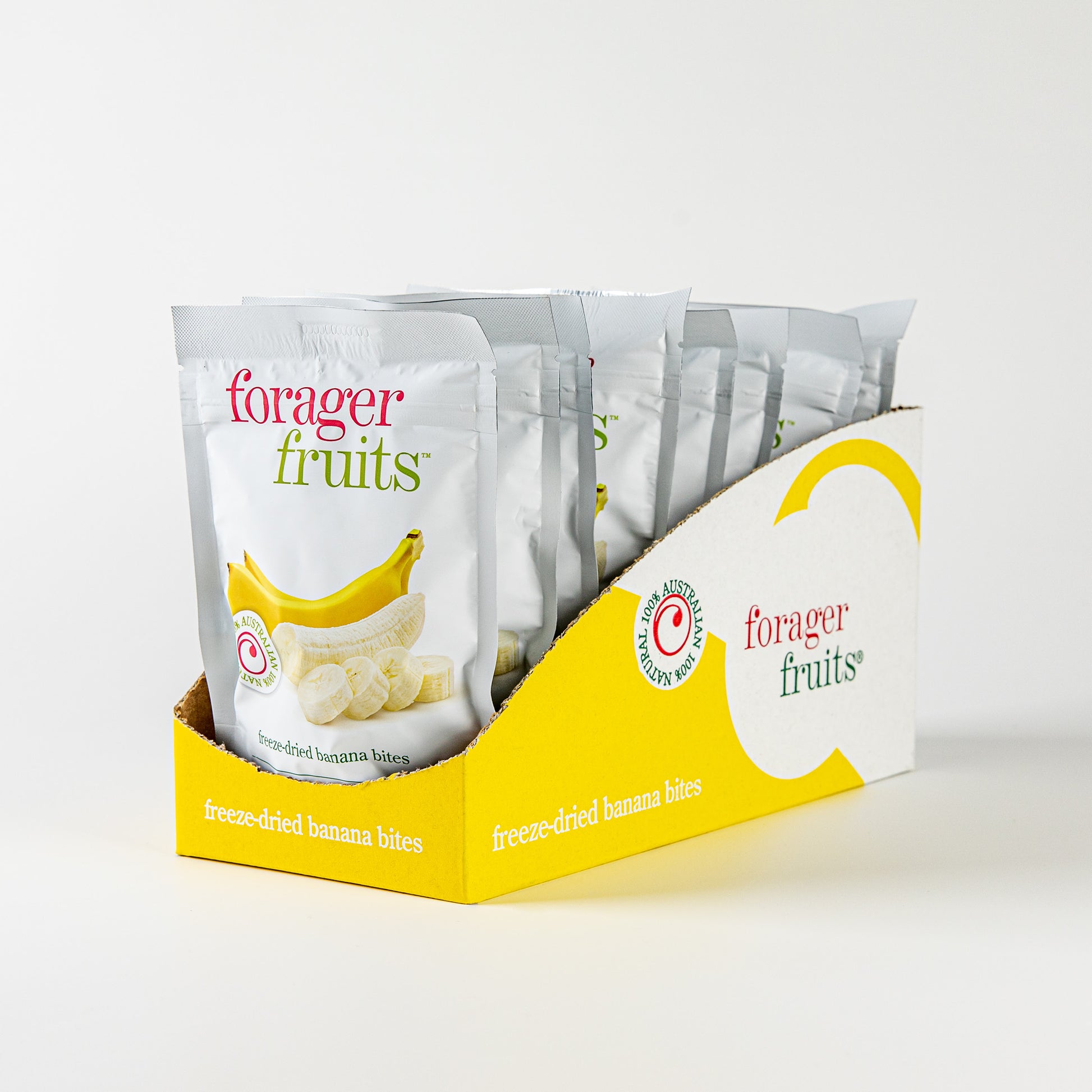 Forgager Foods Freeze Dried Banana Bites