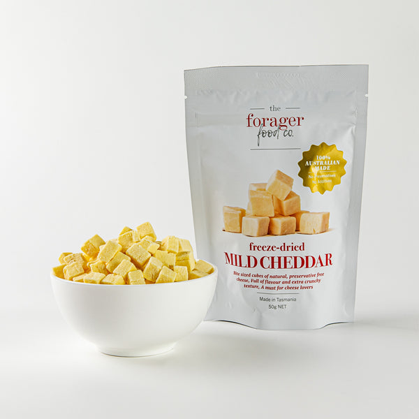 Freeze Dried Mild Cheddar Cheese | 100% Australian