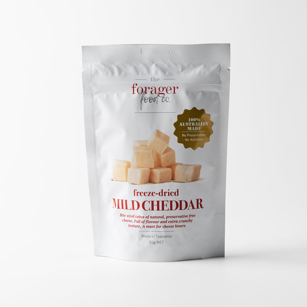 Freeze Dried Mild Cheddar Cheese | 100% Australian