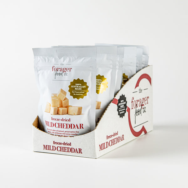 Freeze Dried Mild Cheddar Cheese | 100% Australian