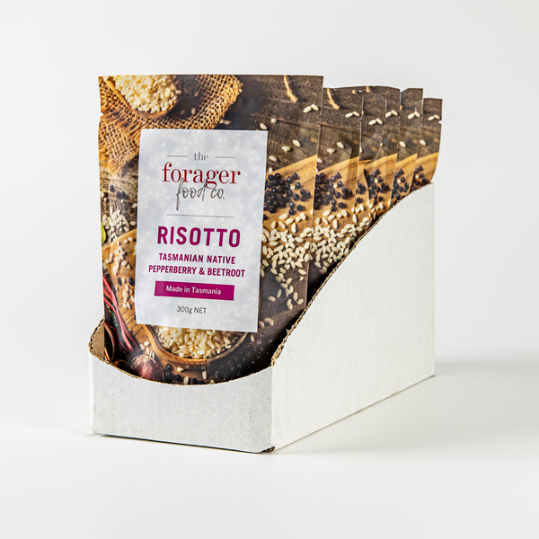 Risotto Rice with Tasmanian Native Pepperberry & Beetroot