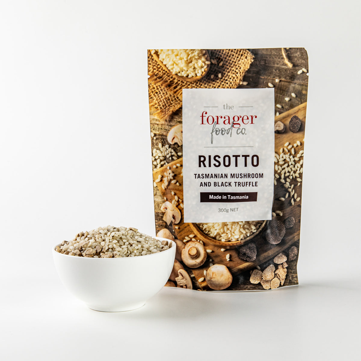 Risotto Rice with Tasmanian Mushroom and Truffle – Forager Foods
