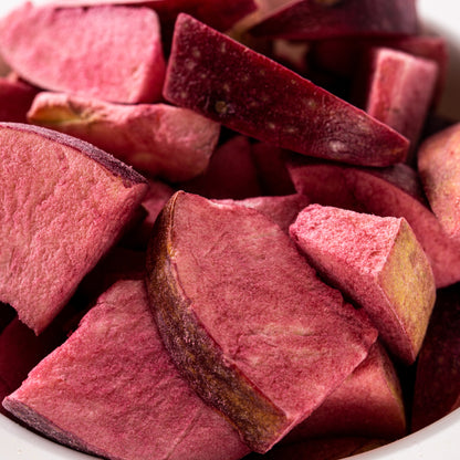 Freeze Dried Raspberry infused Apple Wedges | 100% Tasmanian