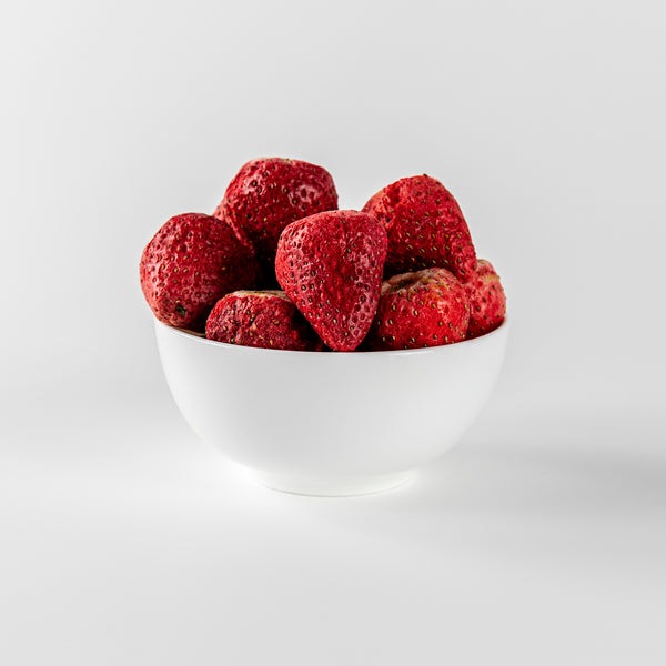 Freeze dried whole strawberries 